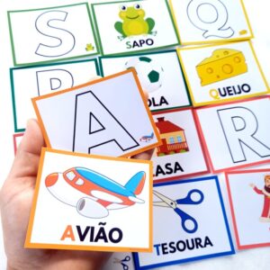 CARDS PAREAMENTO DO ALFABETO