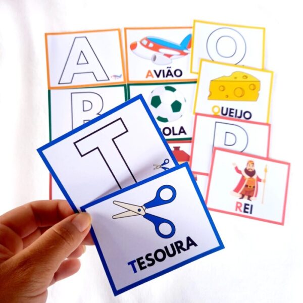 CARDS PAREAMENTO DO ALFABETO - Imagem 3