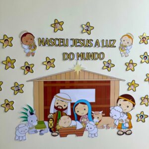 PAINEL DE NATAL PRESÉPIO