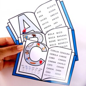 FICHAS DE LEITURA SÍLABAS SIMPLES FORMATO LIVRINHO