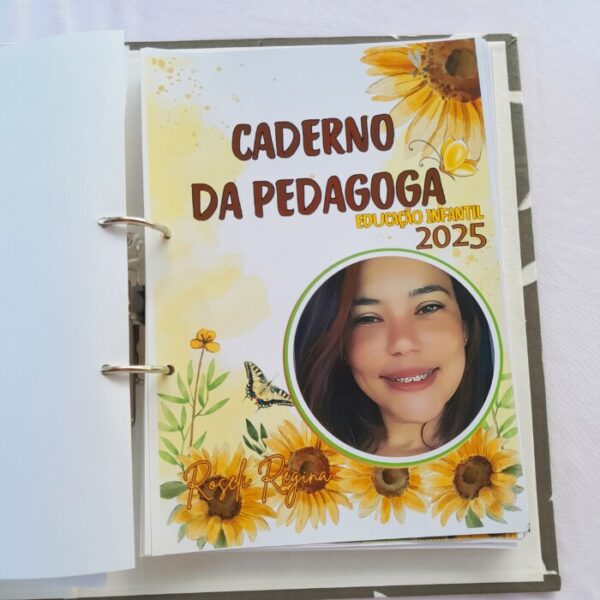 CADERNO DO (A) PROFESSOR (A) 2025 🌻 TEMA GIRASSOL 🌻 Educação Infantil - Imagem 2