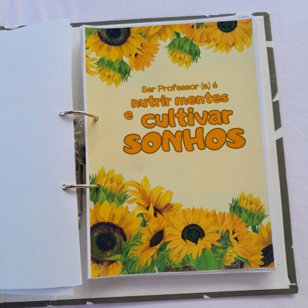 CADERNO DO (A) PROFESSOR (A) 2025 🌻 TEMA GIRASSOL 🌻 Educação Infantil - Imagem 3