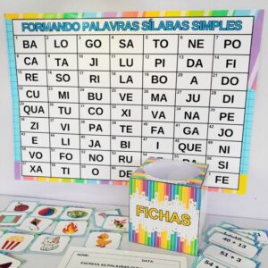 FORMANDO PALAVRAS SÍLABAS SIMPLES.