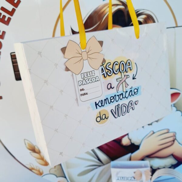 KIT PÁSCOA CRISTÃ PAINEL + LEMBRANCINHAS - Imagem 5