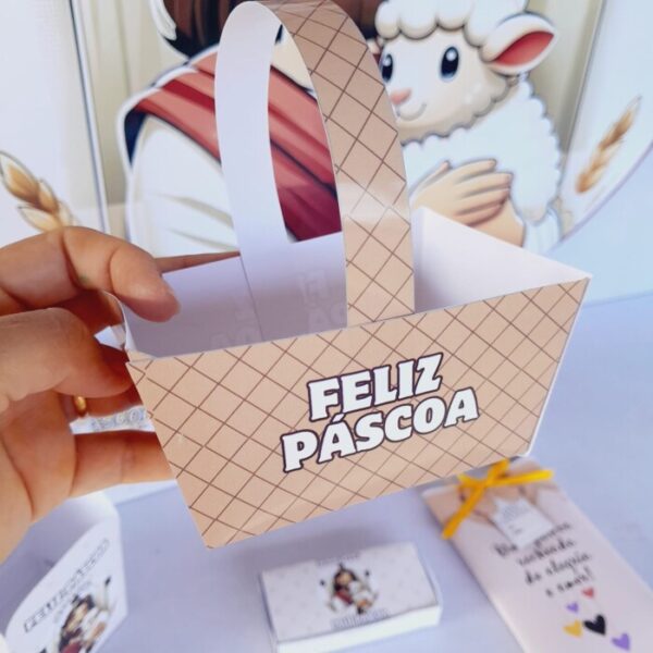 KIT PÁSCOA CRISTÃ PAINEL + LEMBRANCINHAS - Imagem 6