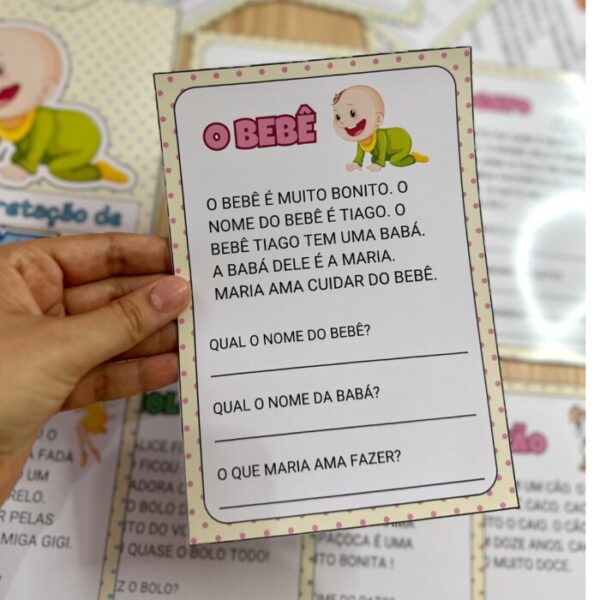 PEQUENAS LEITURAS COM INTERPRETAÇÃO - Imagem 2