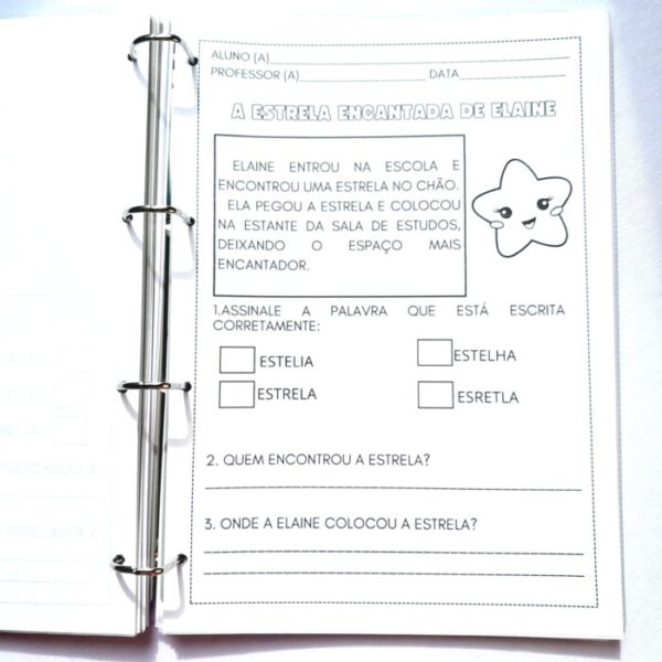 APOSTILA DE LEITURA E COMPREENSÃO- A a Z - Imagem 3