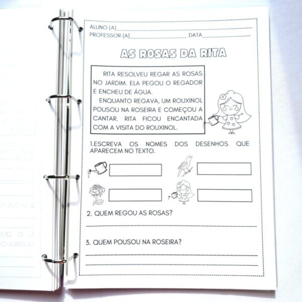 APOSTILA DE LEITURA E COMPREENSÃO- A a Z - Imagem 4