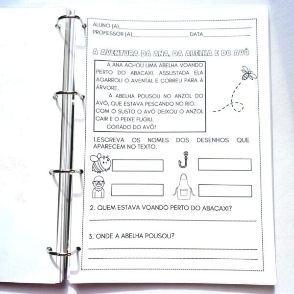 APOSTILA DE LEITURA E COMPREENSÃO- A a Z - Imagem 2