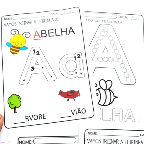 CADERNO DAS LETRAS DE A A Z - Imagem 3