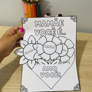 CARTÃO INTERATIVO DIA DAS MÃES