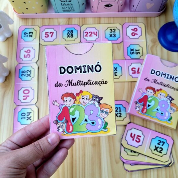 DOMINÓ DA MULTIPLICAÇÃO - Imagem 4