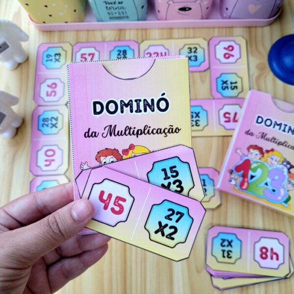 DOMINÓ DA MULTIPLICAÇÃO - Imagem 3