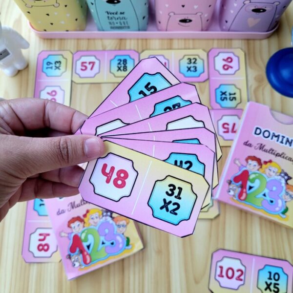 DOMINÓ DA MULTIPLICAÇÃO - Imagem 2