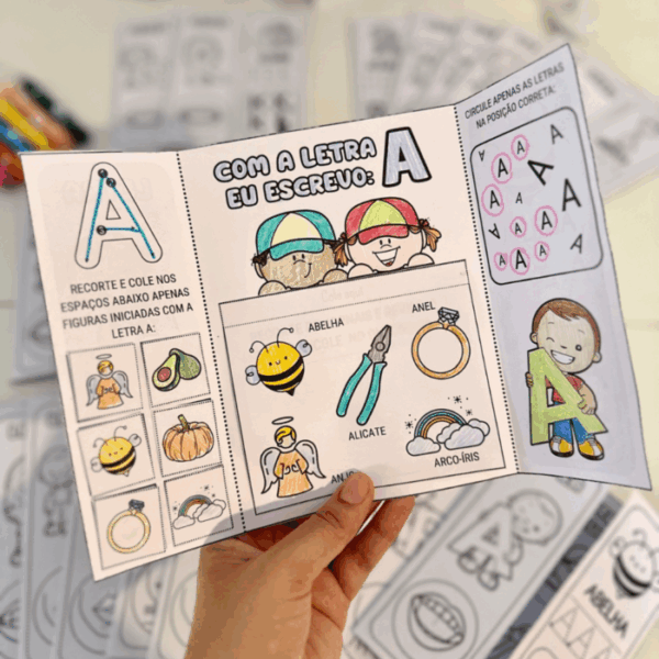 LAPBOOK DO ALFABETO - Imagem 5