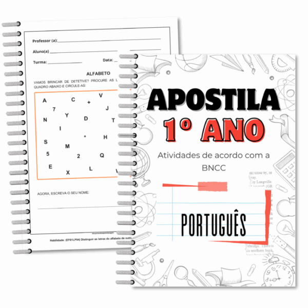 APOSTILA DE PORTUGUÊS 1° ANO ALFABETIZAÇÃO