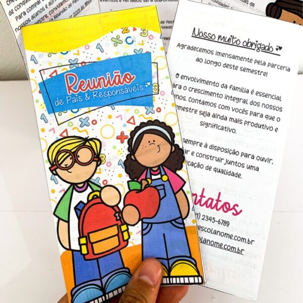FOLDER REUNIÃO DE PAIS - Imagem 2