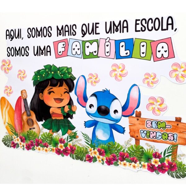 KIT VOLTA ÀS AULAS -TEMA STITCH - Imagem 2
