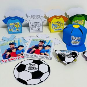 KIT DIA DOS PAIS TEMA CAMPEÃO