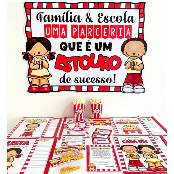 KIT REUNIÃO FAMÍLIA E ESCOLA