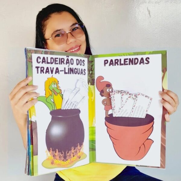 LIVRO GIGANTE INTERATIVO/LENDAS FOLCLÓRICAS - Imagem 2