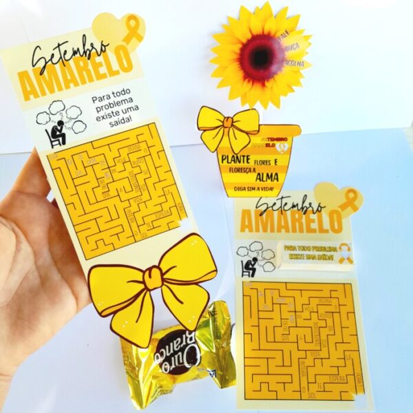 LEMBRANCINHAS SETEMBRO AMARELO - Imagem 3