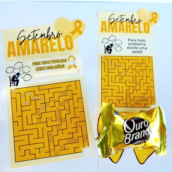 LEMBRANCINHAS SETEMBRO AMARELO - Imagem 5