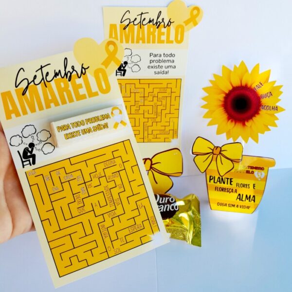 LEMBRANCINHAS SETEMBRO AMARELO