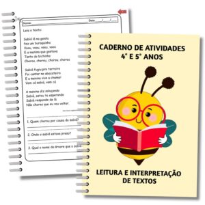 CADERNO DE LEITURA E INTERPRETAÇÃO 4° E 5° ANOS