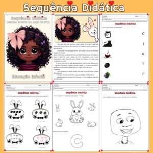 MENINA BONITA DO LAÇO DE FITA SEQUÊNCIA DIDÁTICA EDUCAÇÃO INFANTIL