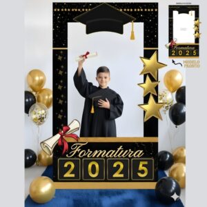 MOLDURA GIGANTE PARA FOTOS FORMATURA 2025