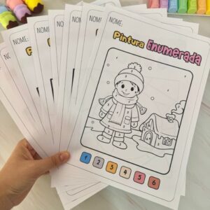 PINTURA ENUMERADA/ ARQUIVO GRATUITO