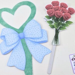 BUQUÊ PARA LIXA DIA DAS MULHERES