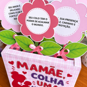 CAIXA - MAMÃE COLHA UMA MENSAGEM DE AMOR 🌸