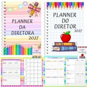 PLANNER DA DIRETORA 2027 / PLANNER DO DIRETOR